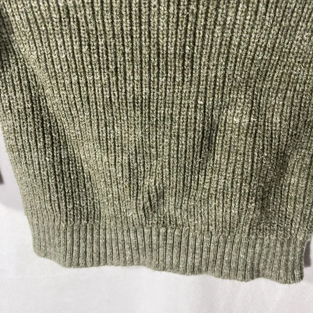 Baby Gap green sweater 12-18mths crew neck pull over long sleeves
